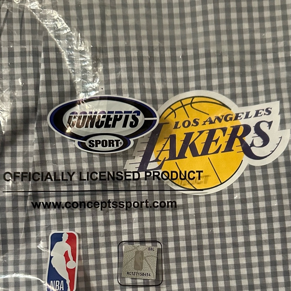 Concepts Sport Los Angeles Lakers Gray Apparel Pajama pants